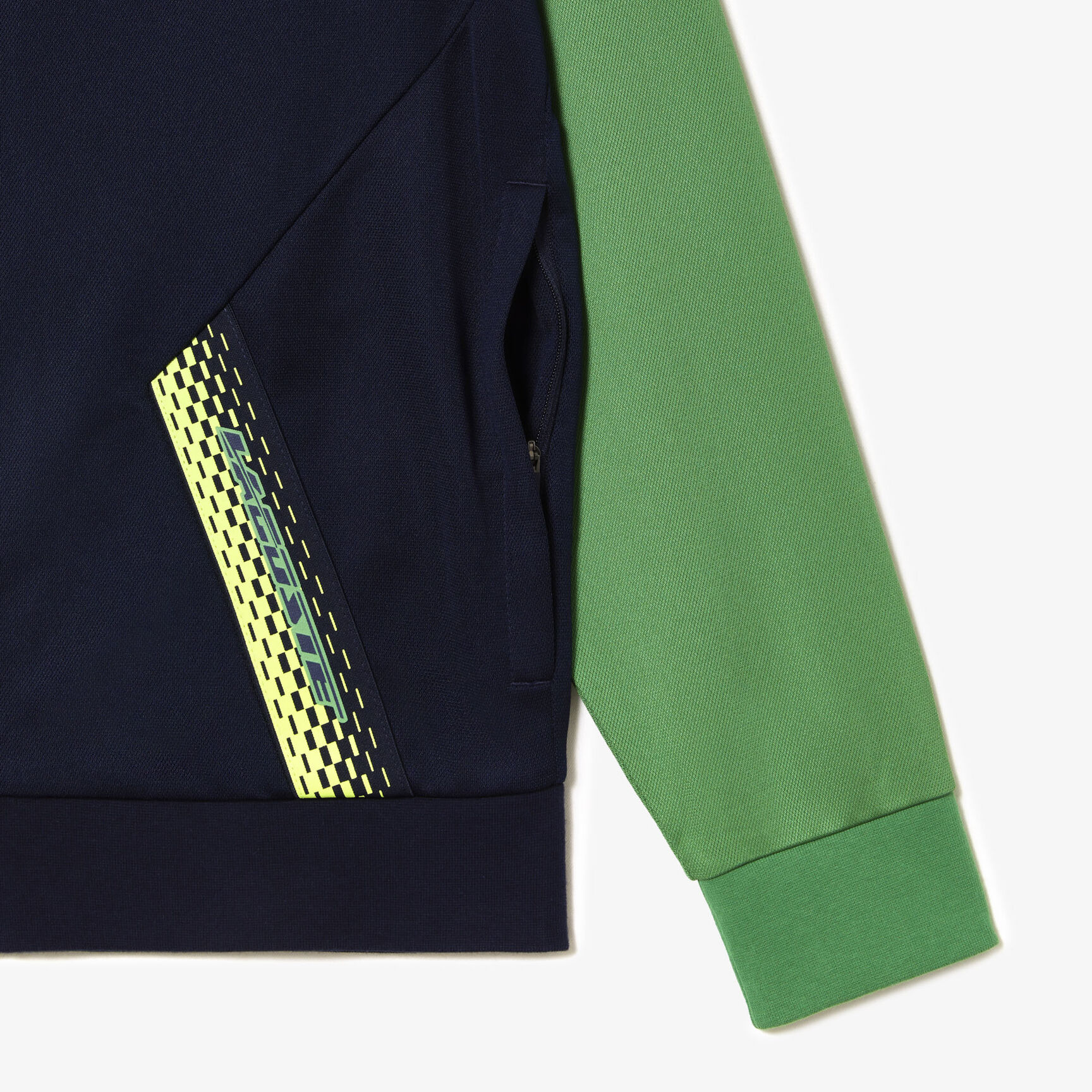 Men’s Lacoste Tennis Zipped Ripstop Sweatshirt