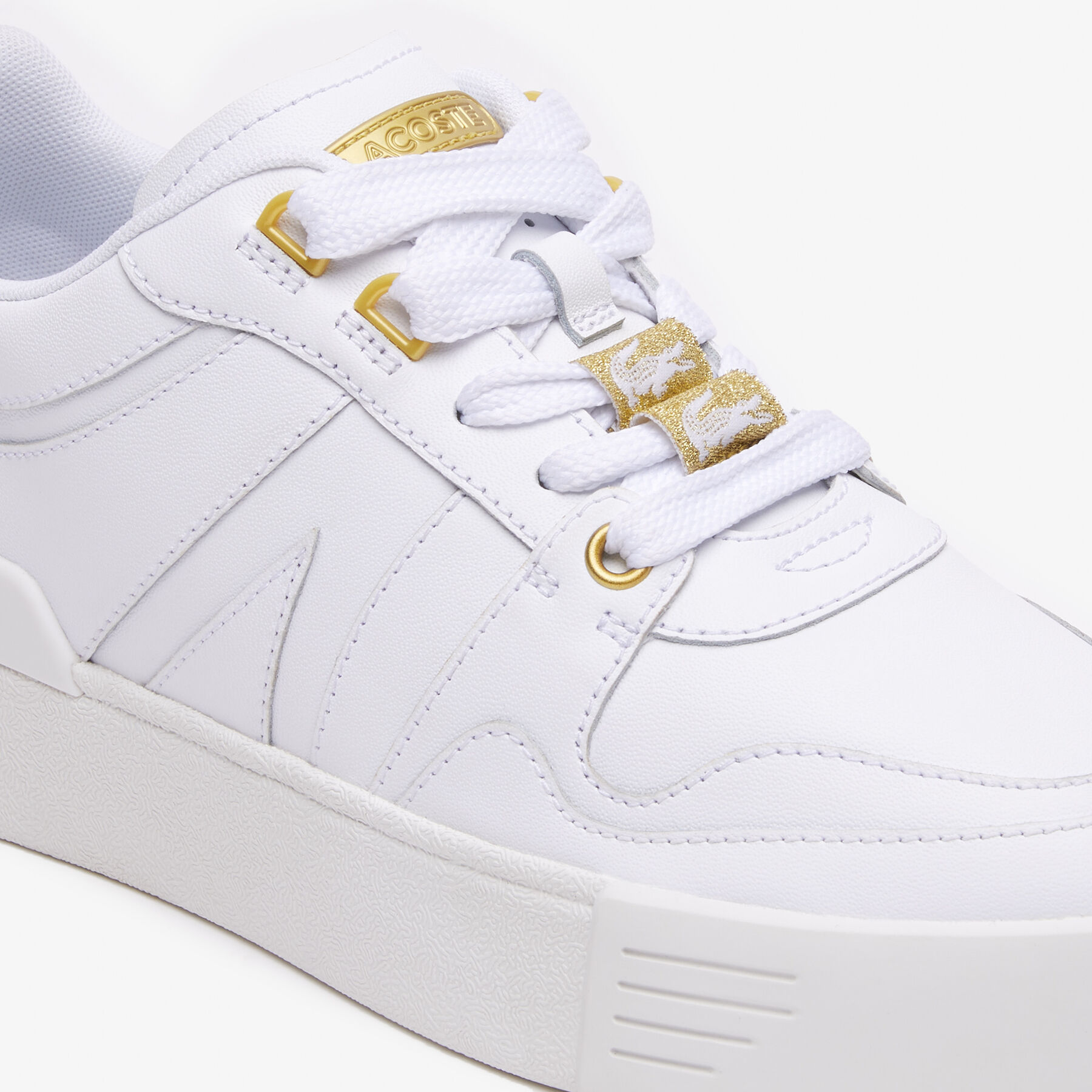 Women's Lacoste L002 Leather Trainers women s lacoste l002 leather trainers