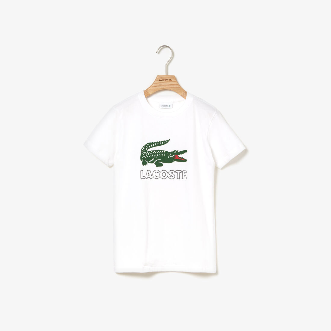 Boys' Crew Neck Crocodile Print T-shirt