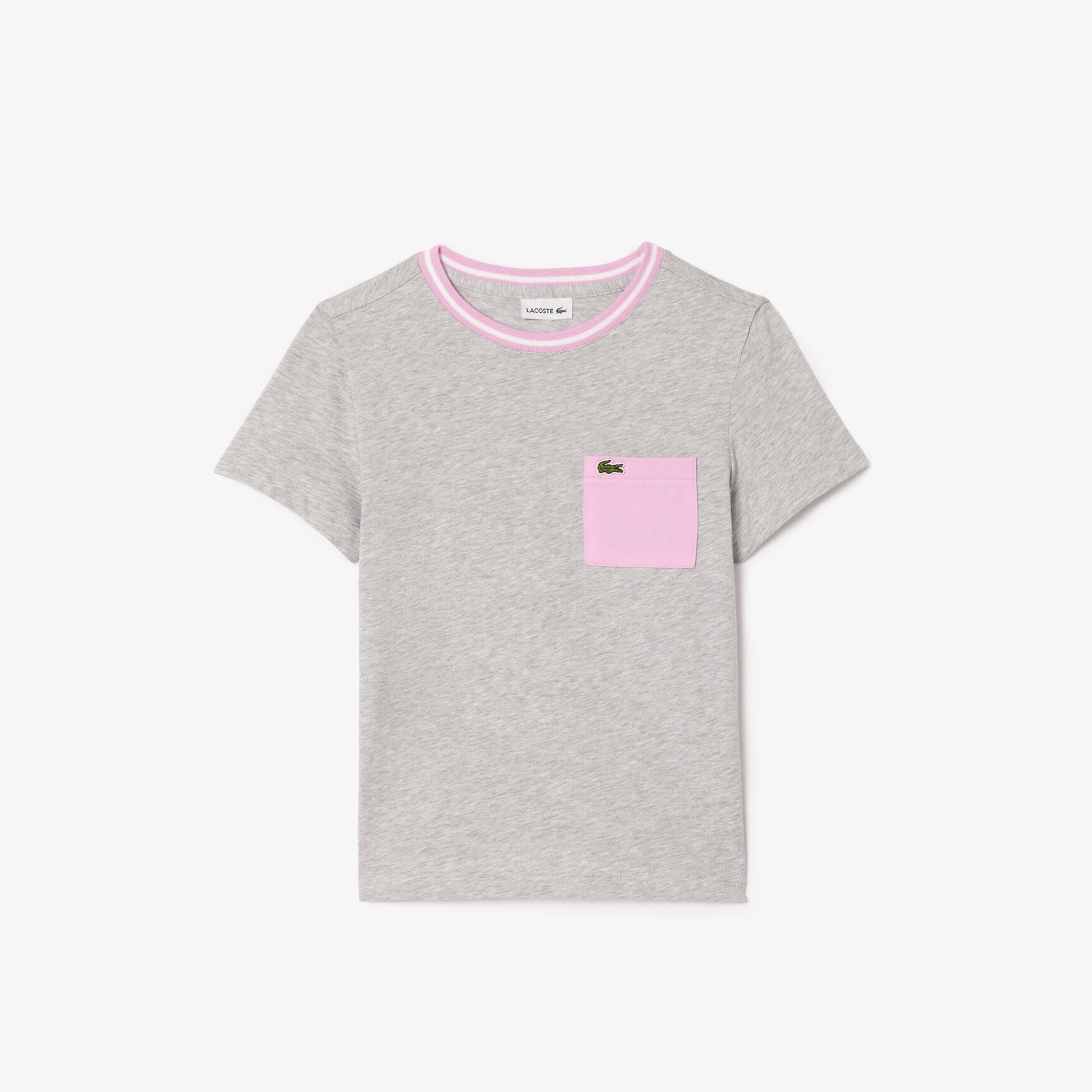 Contrast Print Cotton T-shirt Contrast Print Cotton T-shirt