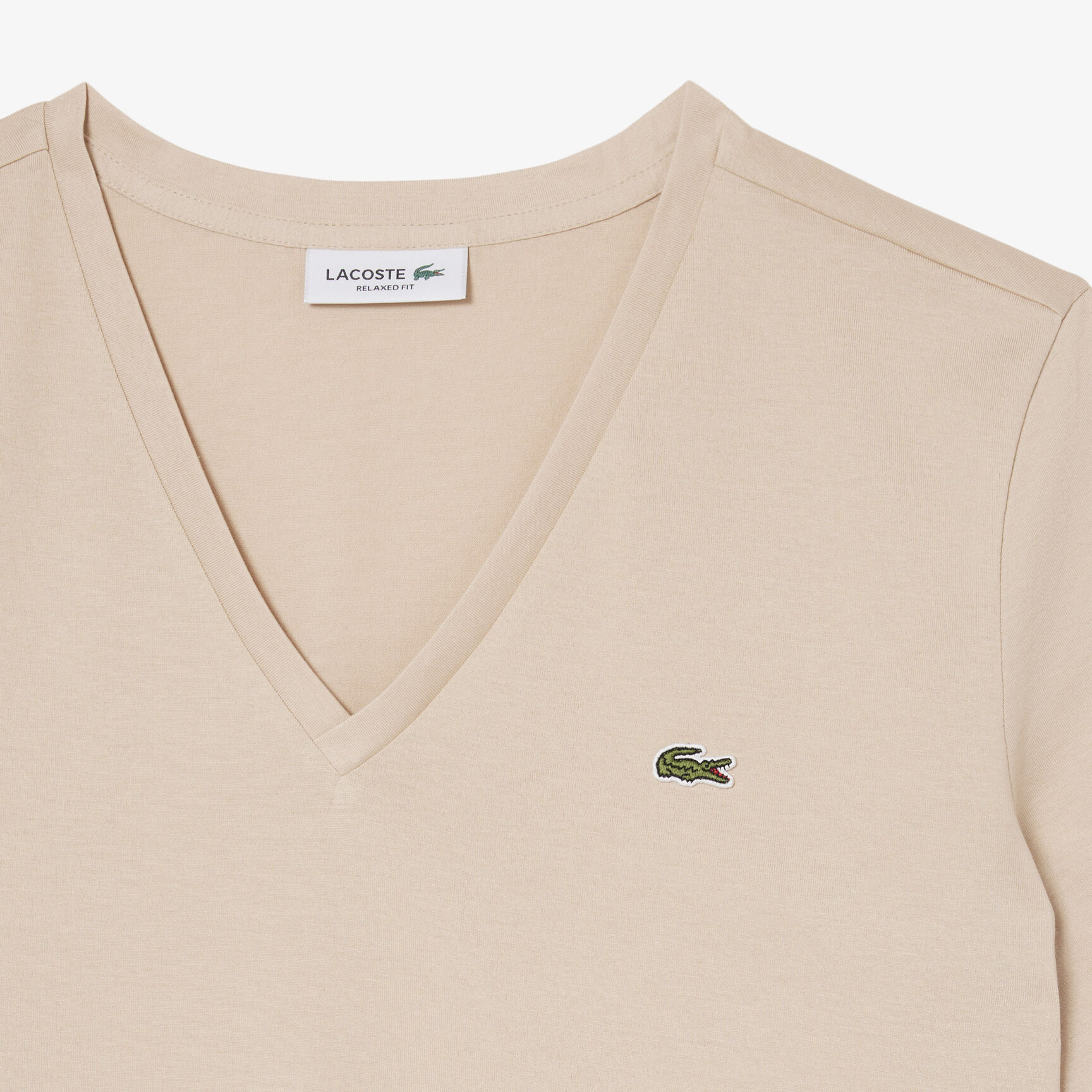 Relaxed Fit Soft Cotton V Neck T-shirt Relaxed Fit Soft Cotton V Neck T-shirt