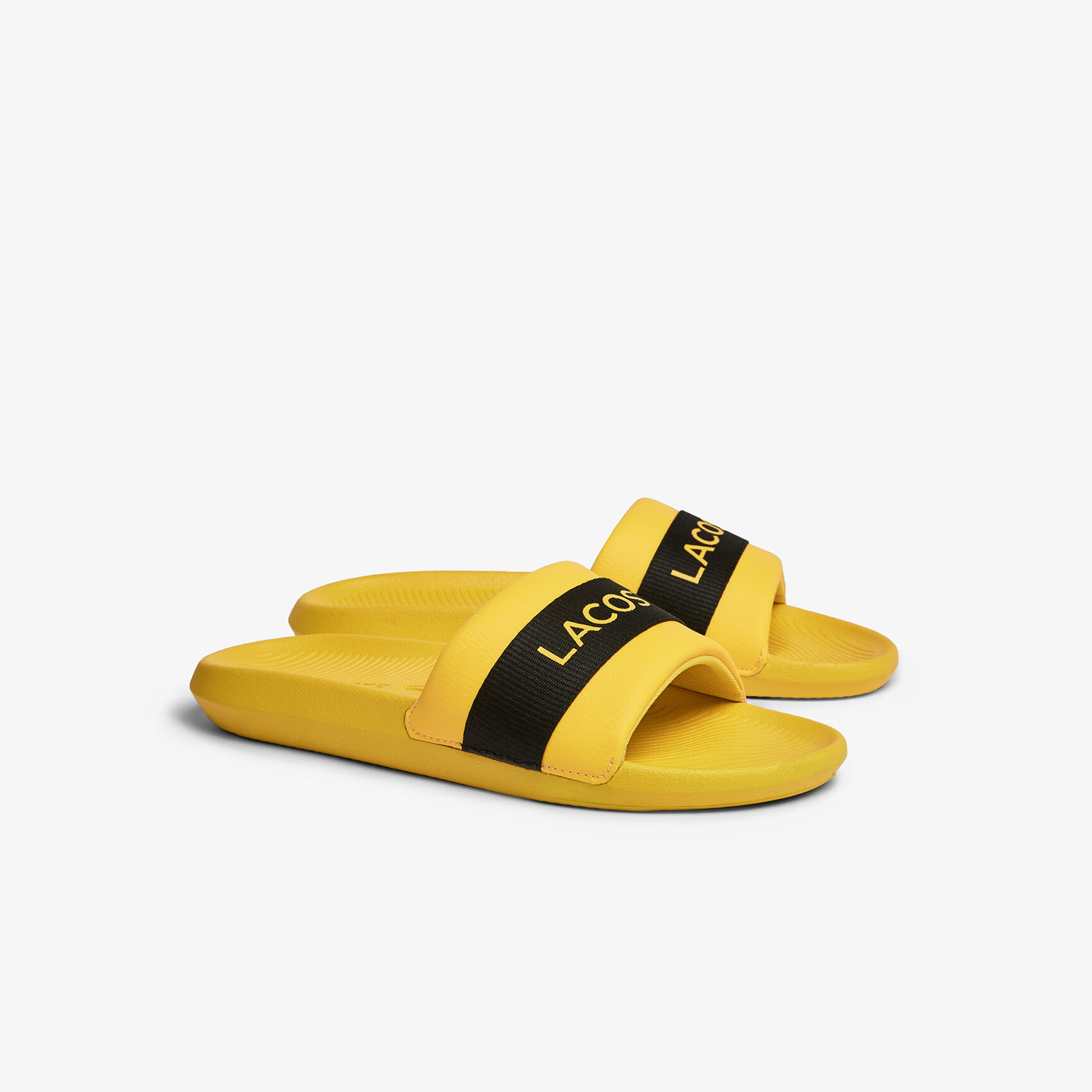 Men's Croco Slides Textile Logo Men's Croco Slides Textile Logo