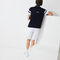 men s lacoste sport striped sleeves breathable piqu  tennis polo shirt
