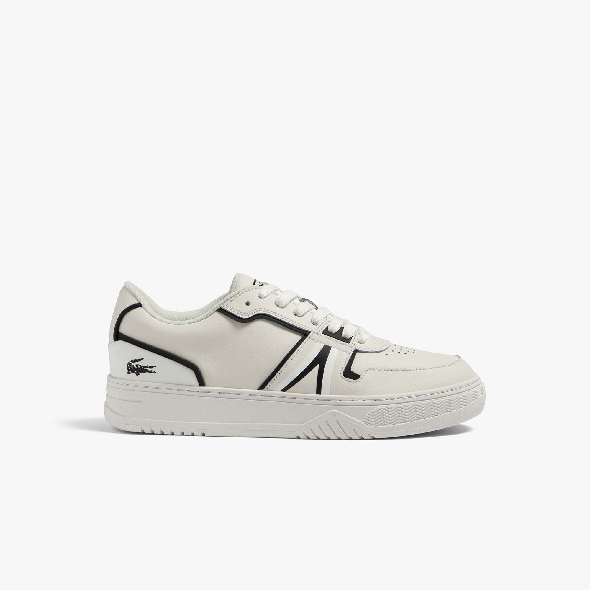 Men s Lacoste L001 Baseline Leather Trainers