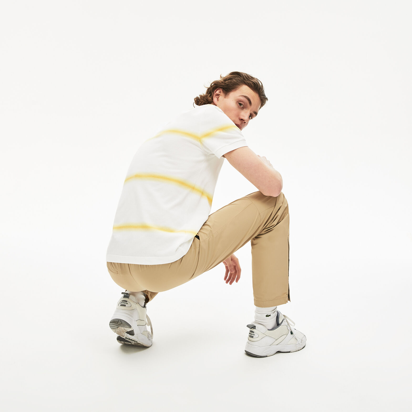 Men's Lacoste Made in France Regular Fit Cotton Piqué Polo Shirt