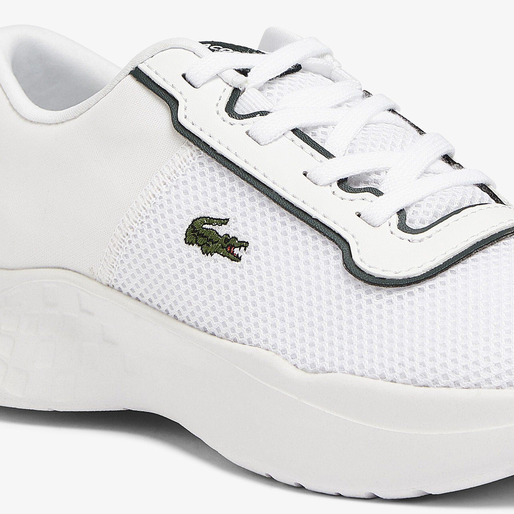 Children's Court-Drive Textile Air Mesh Trainers lacoste children s court drive textile air mesh trainers
