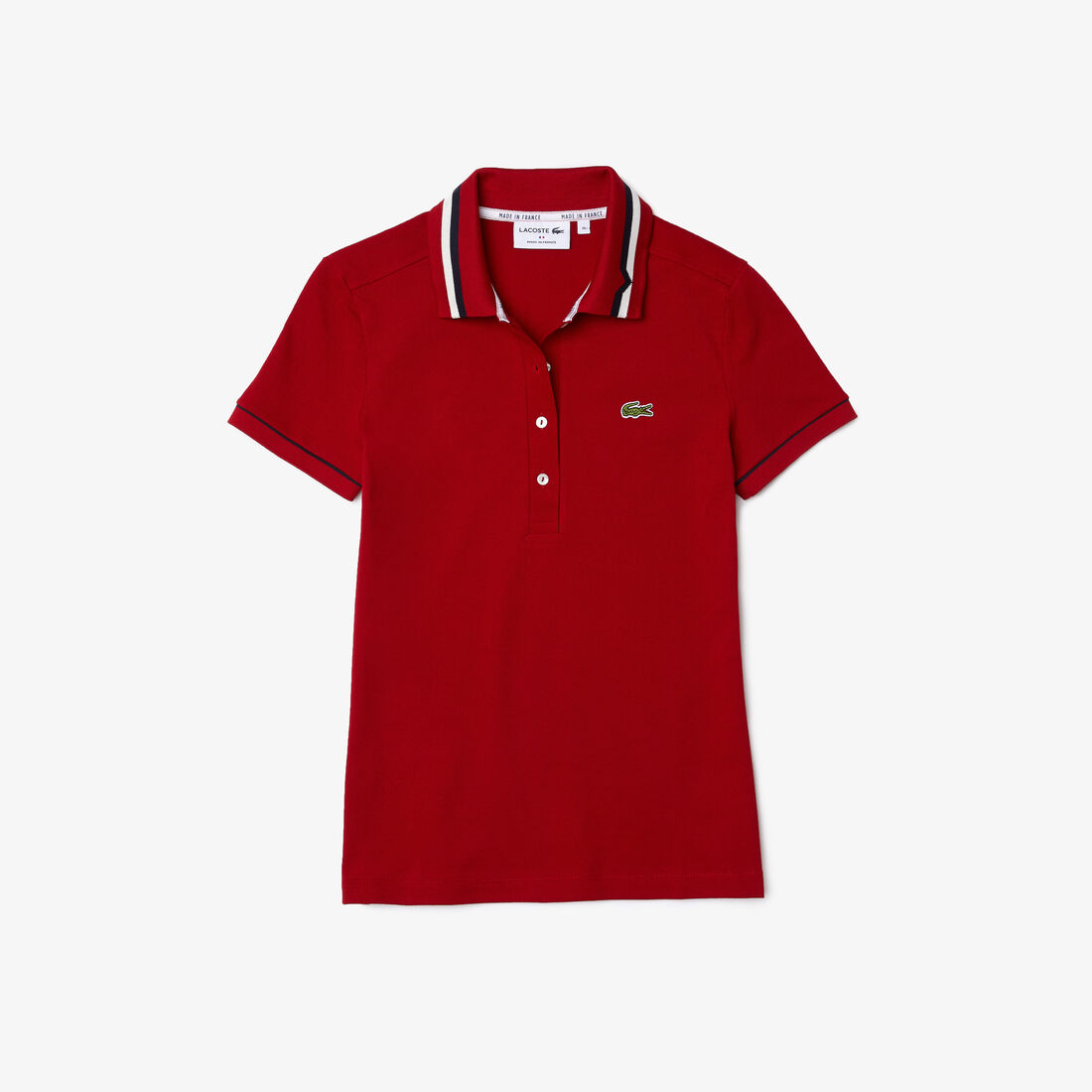 Women’s Made In France Slim Fit Organic Cotton Piqué Polo Women’s Made In France Slim Fit Organic Cotton Piqué Polo