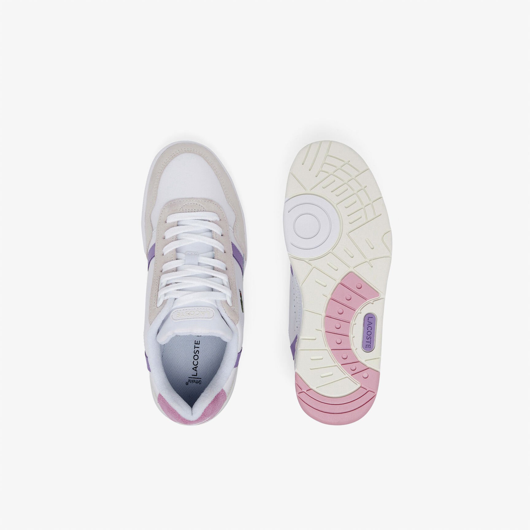 Women's Lacoste T-Clip Leather Sneakers Women's Lacoste T-Clip Leather Sneakers