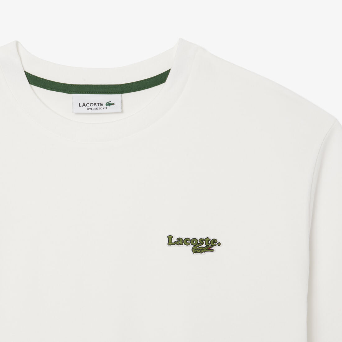 Oversized Short Cut Cotton Logo T-shirt Oversized Short Cut Cotton Logo T-shirt