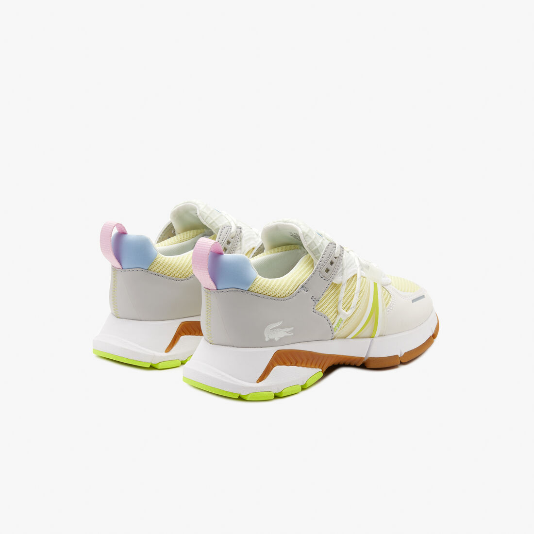 Women's Lacoste L003 Textile Color-Block Sneakers Women's Lacoste L003 Textile Color-Block Sneakers