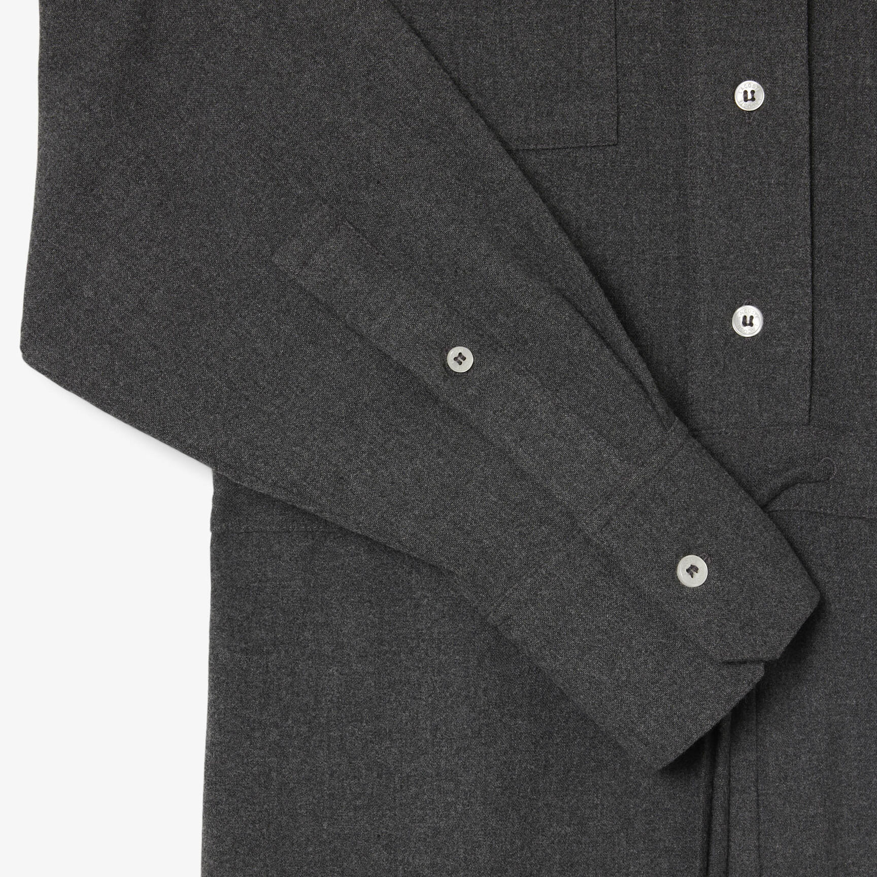 جمبسوت من الفلانيل بأكمام طويلة