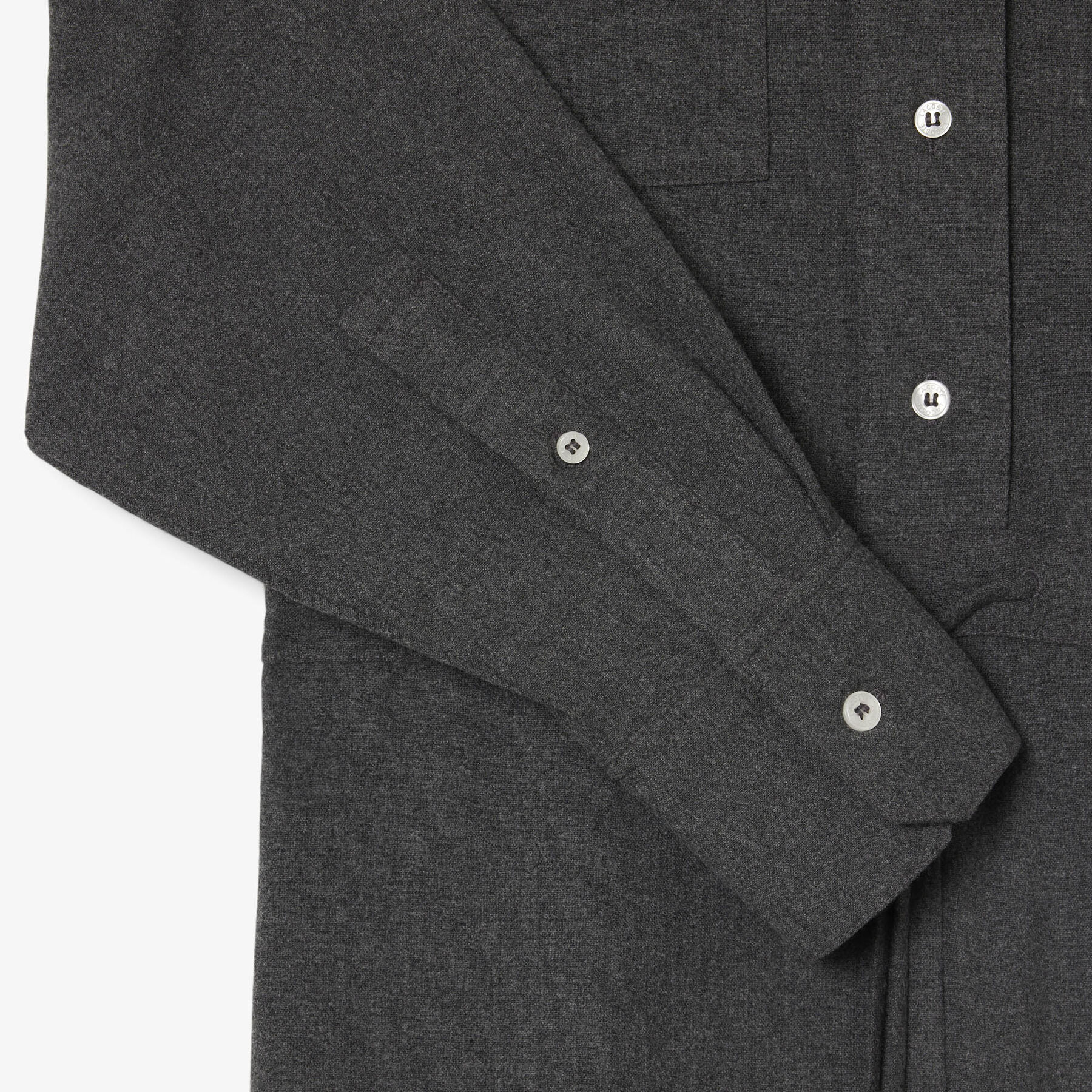 Long Sleeved Flannel Jumpsuit lacoste long sleeved flannel jumpsuit