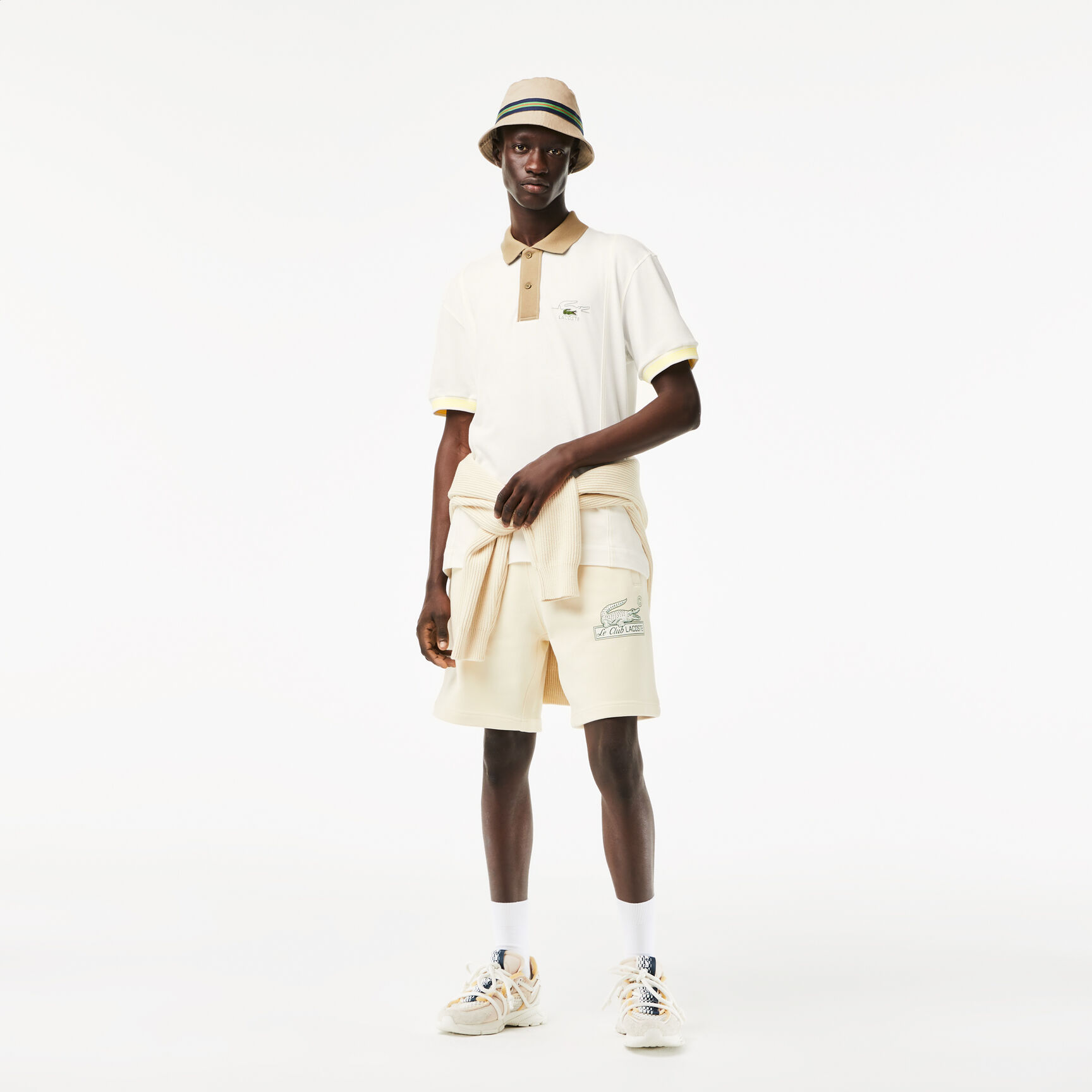 تيشيرت بولو لاكوست قطن عضوي بلونين للرجال تيشيرت بولو لاكوست قطن عضوي بلونين للرجال