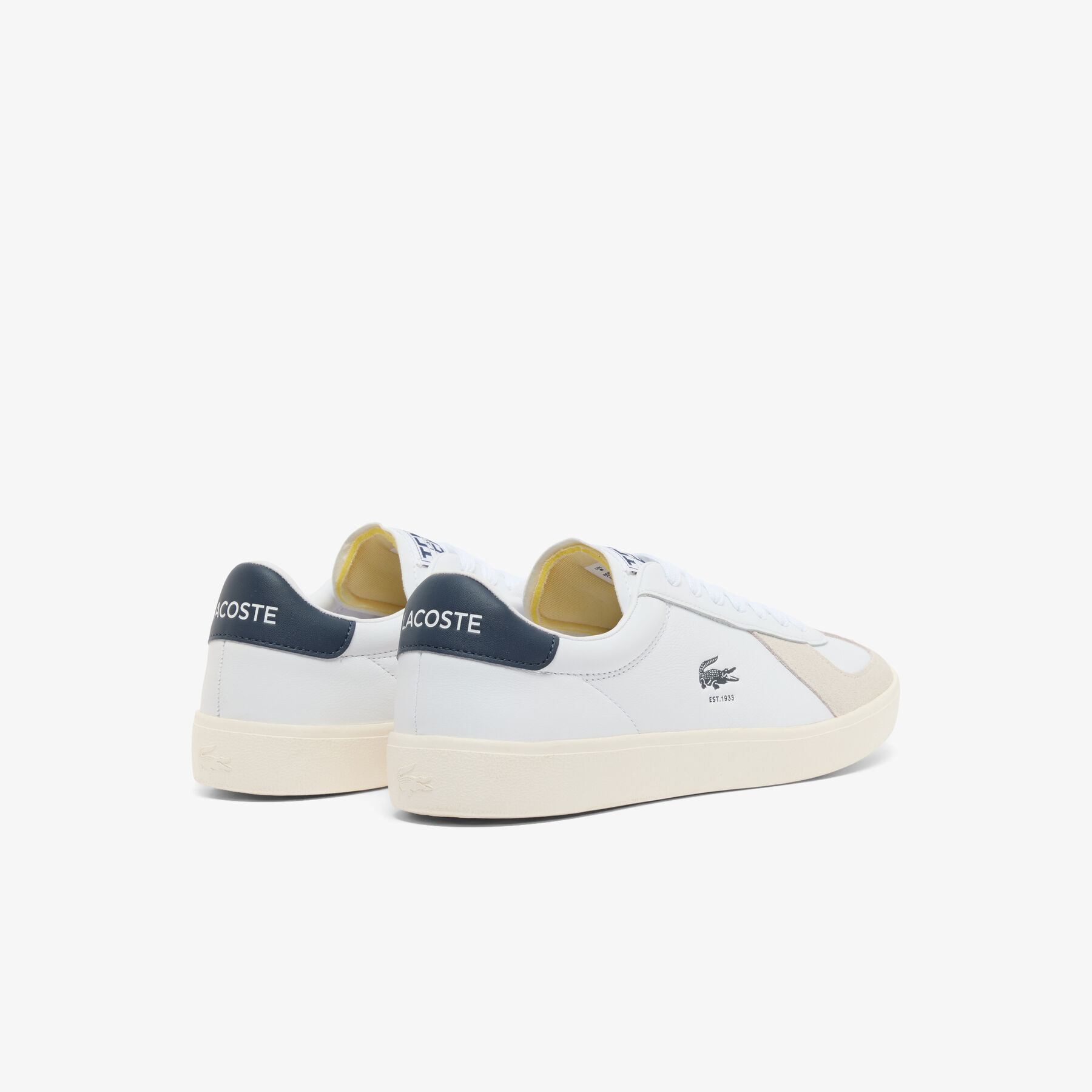 Men's Baseshot Pro Leather Sneakers lacoste men s baseshot pro leather sneakers