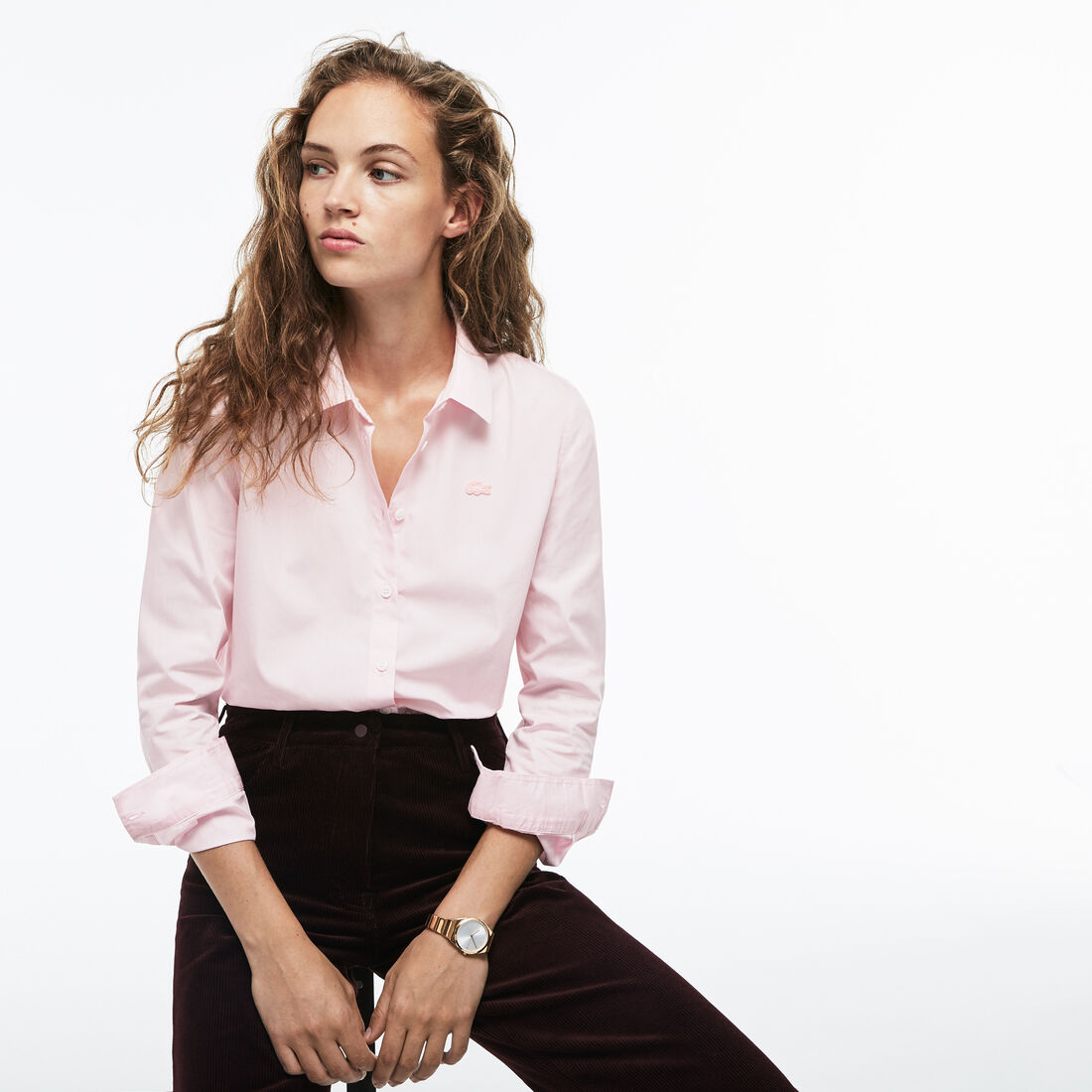 Women's Regular Fit Cotton Poplin Shirt Women's Regular Fit Cotton Poplin Shirt