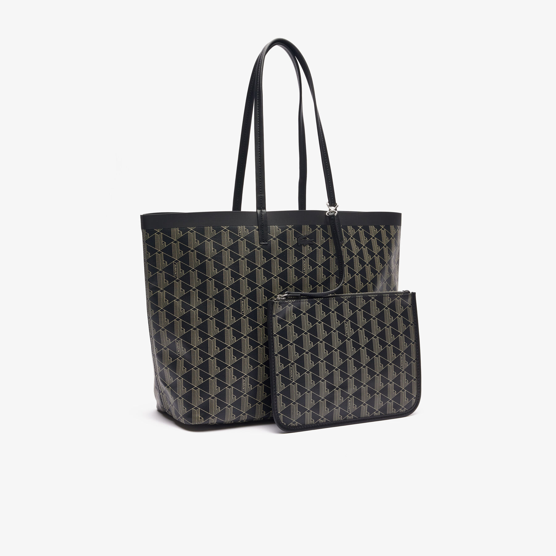 Zely Tote with Removable Pouch lacoste zely tote with removable pouch