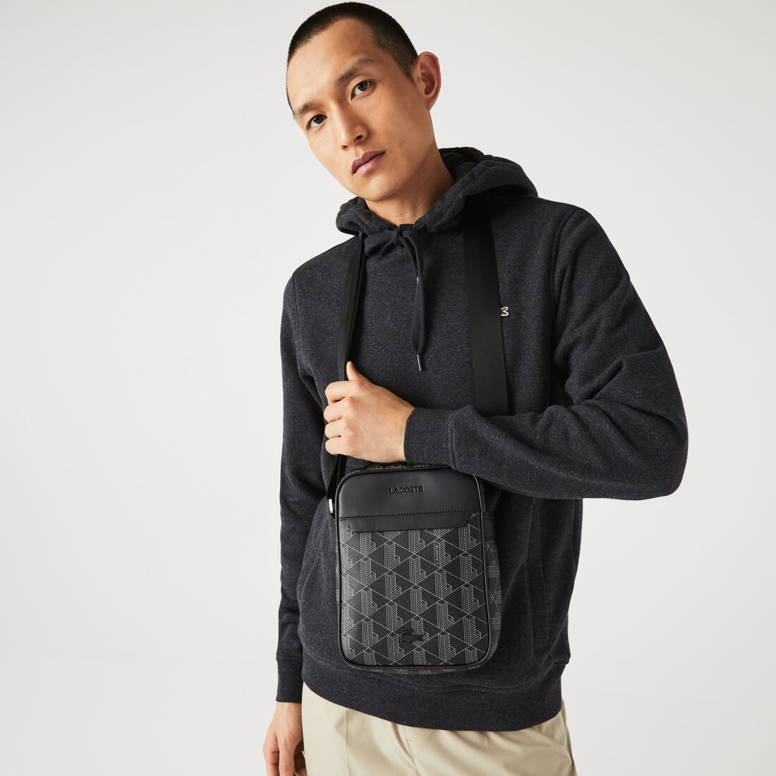Men’s The Blend Monogram Canvas Vertical Bag