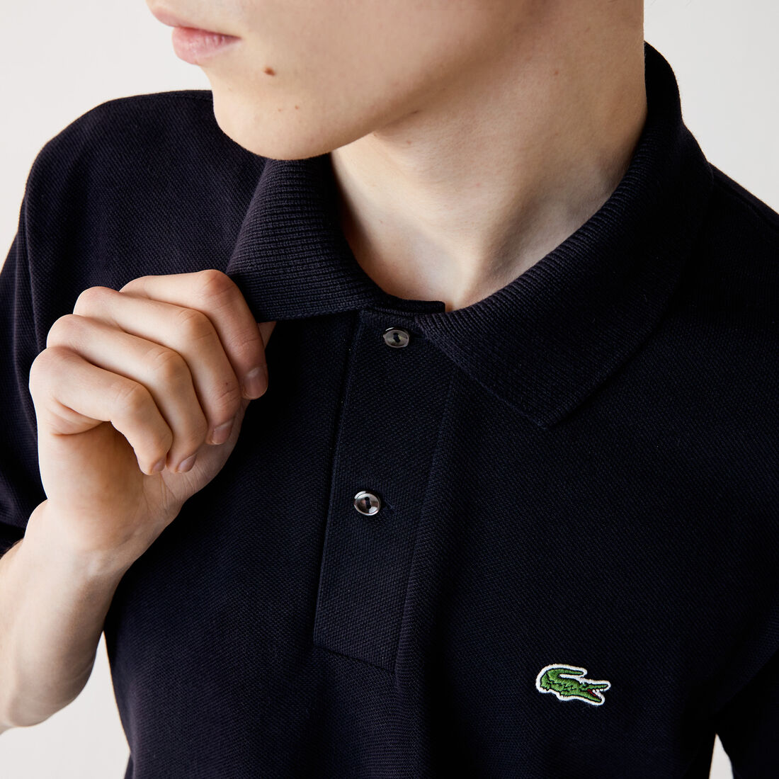 Men's Lacoste Classic Fit L.12.21 Organic Cotton Pique Polo Shirt Men's Lacoste Classic Fit L.12.21 Organic Cotton Pique Polo Shirt