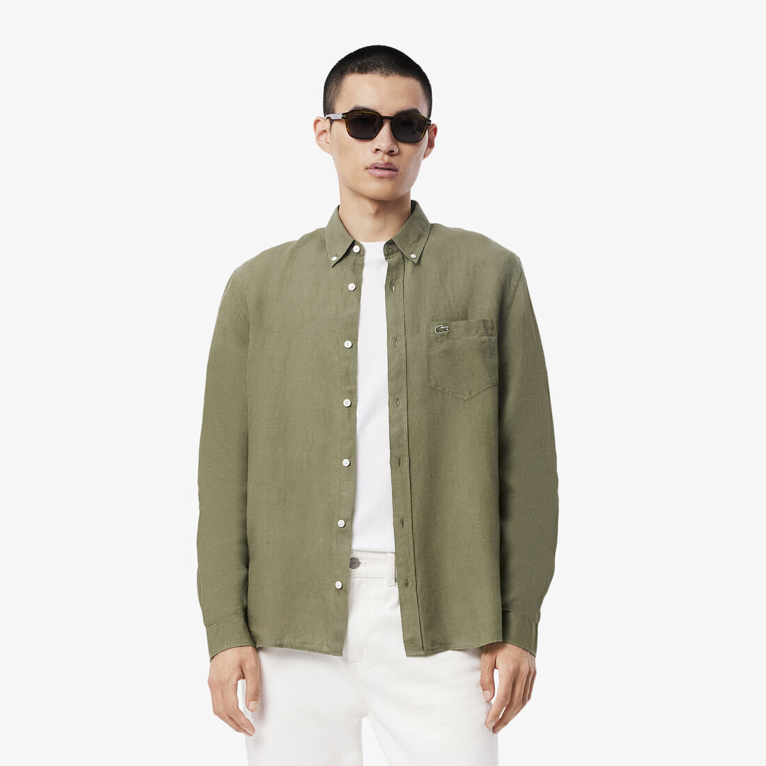 Regular Fit Linen Shirt
