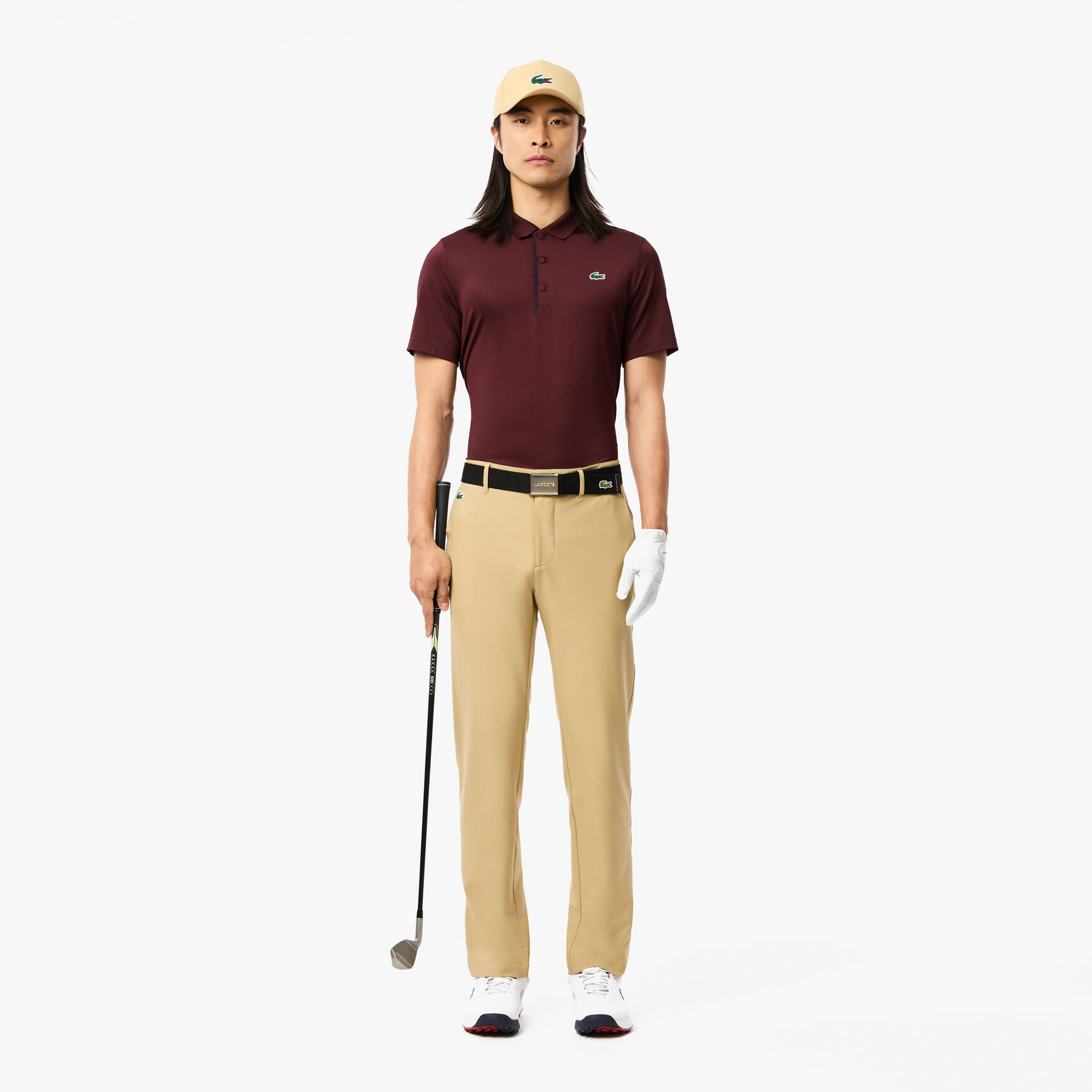 Ultra-Dry Anti-UV Stretch Jersey Golf Polo Shirt