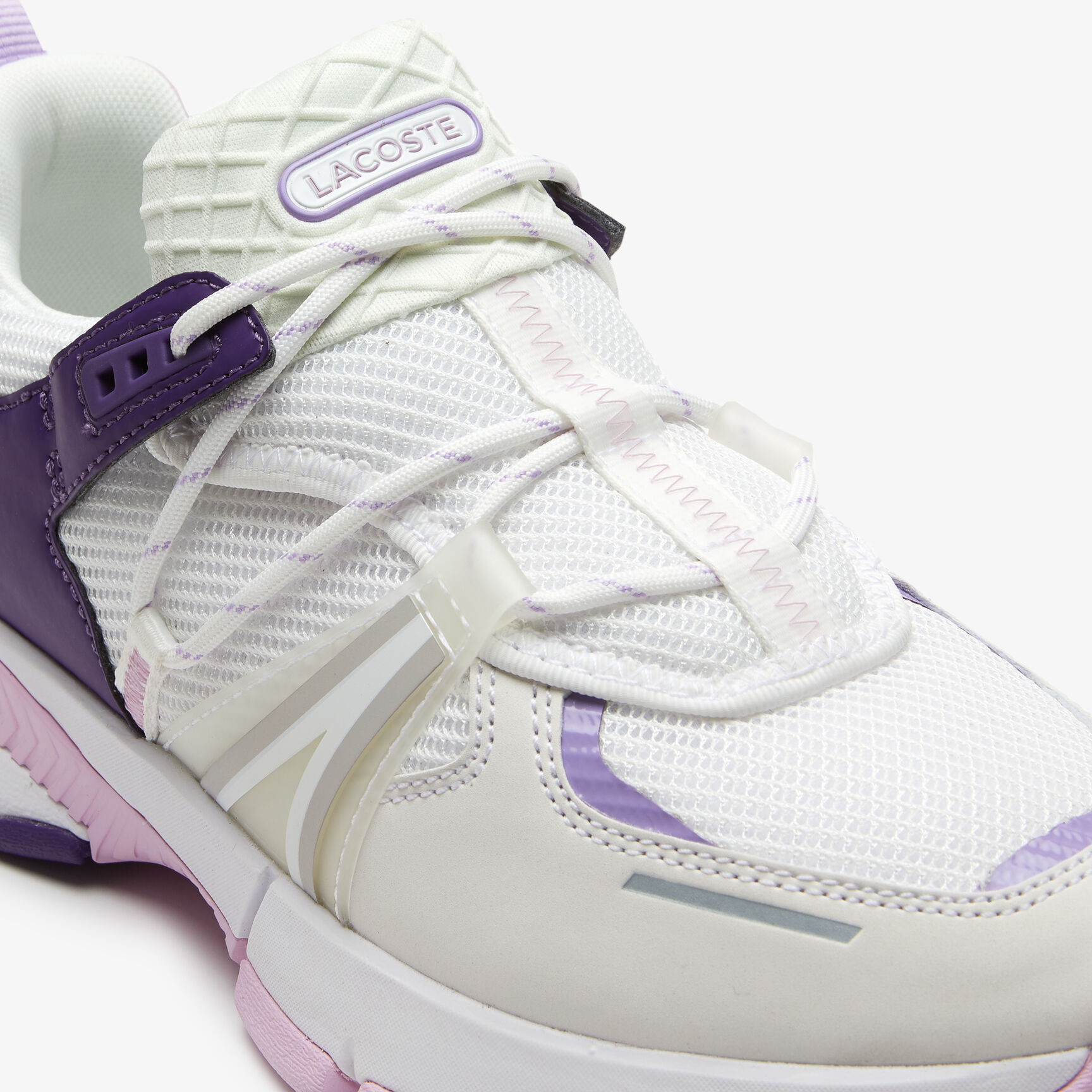 Women's Lacoste L003 Textile Colour-Pop Trainers Women's Lacoste L003 Textile Colour-Pop Trainers