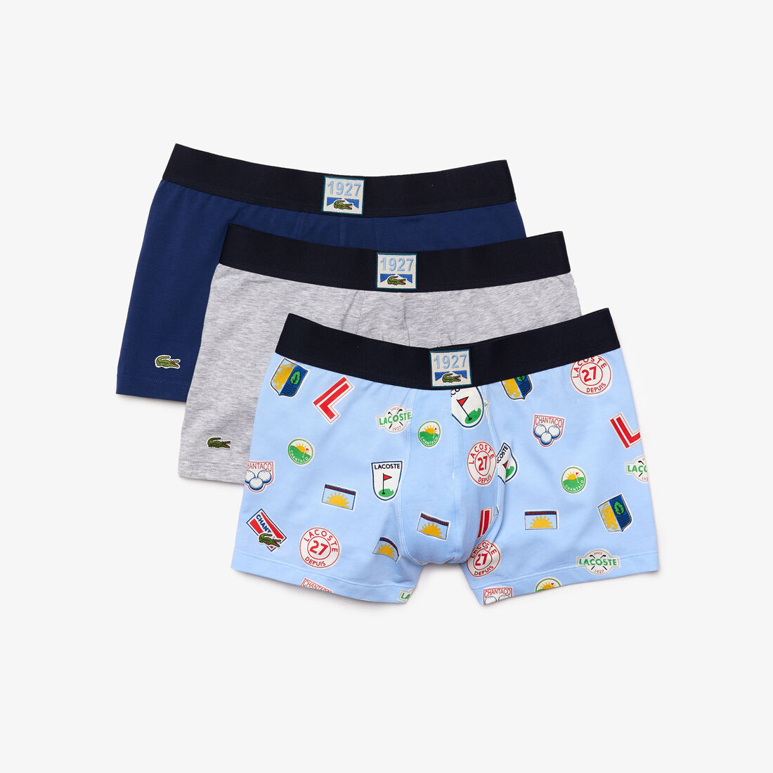 Men’s Badges Stretch Cotton Trunk 3-Pack Men’s Badges Stretch Cotton Trunk 3-Pack
