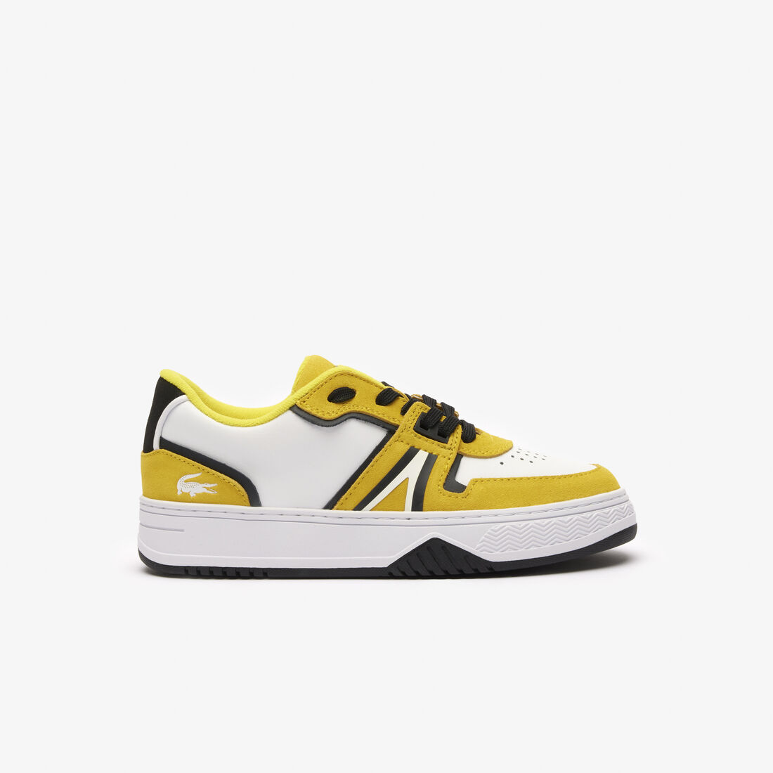 Women's L001 Coated Leather Trainers