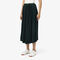 Long Pleated Elasticated Waist Skirt
