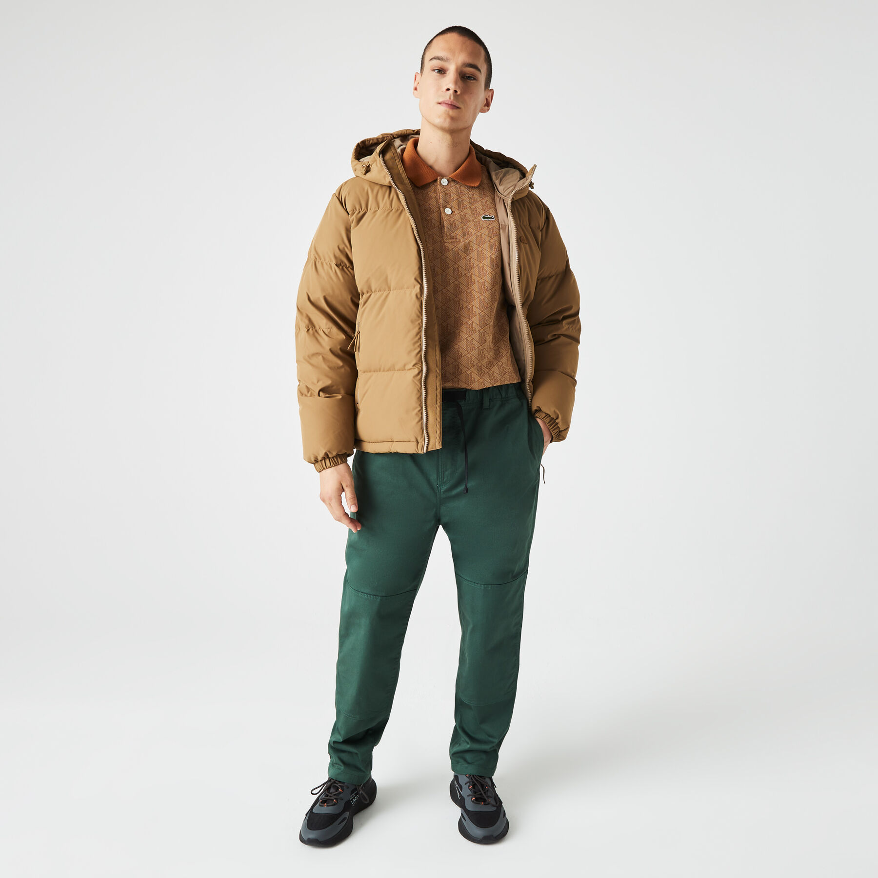 Men's Lacoste Organic Cotton Gabardine Chinos men s lacoste organic cotton gabardine chinos