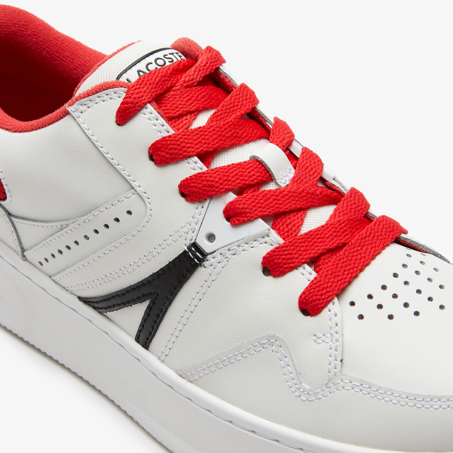 Men's Lacoste L005 Leather Color-Pop Sneakers Men's Lacoste L005 Leather Color-Pop Sneakers