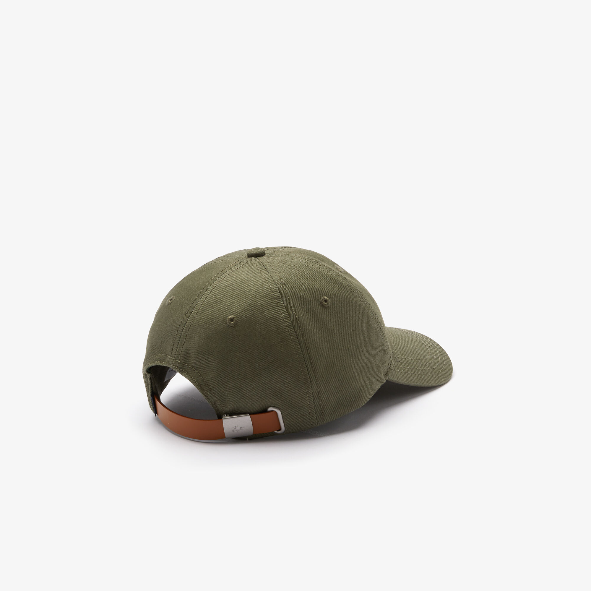 Men's Contrast Strap And Oversized Crocodile Cotton Cap Men's Contrast Strap And Oversized Crocodile Cotton Cap