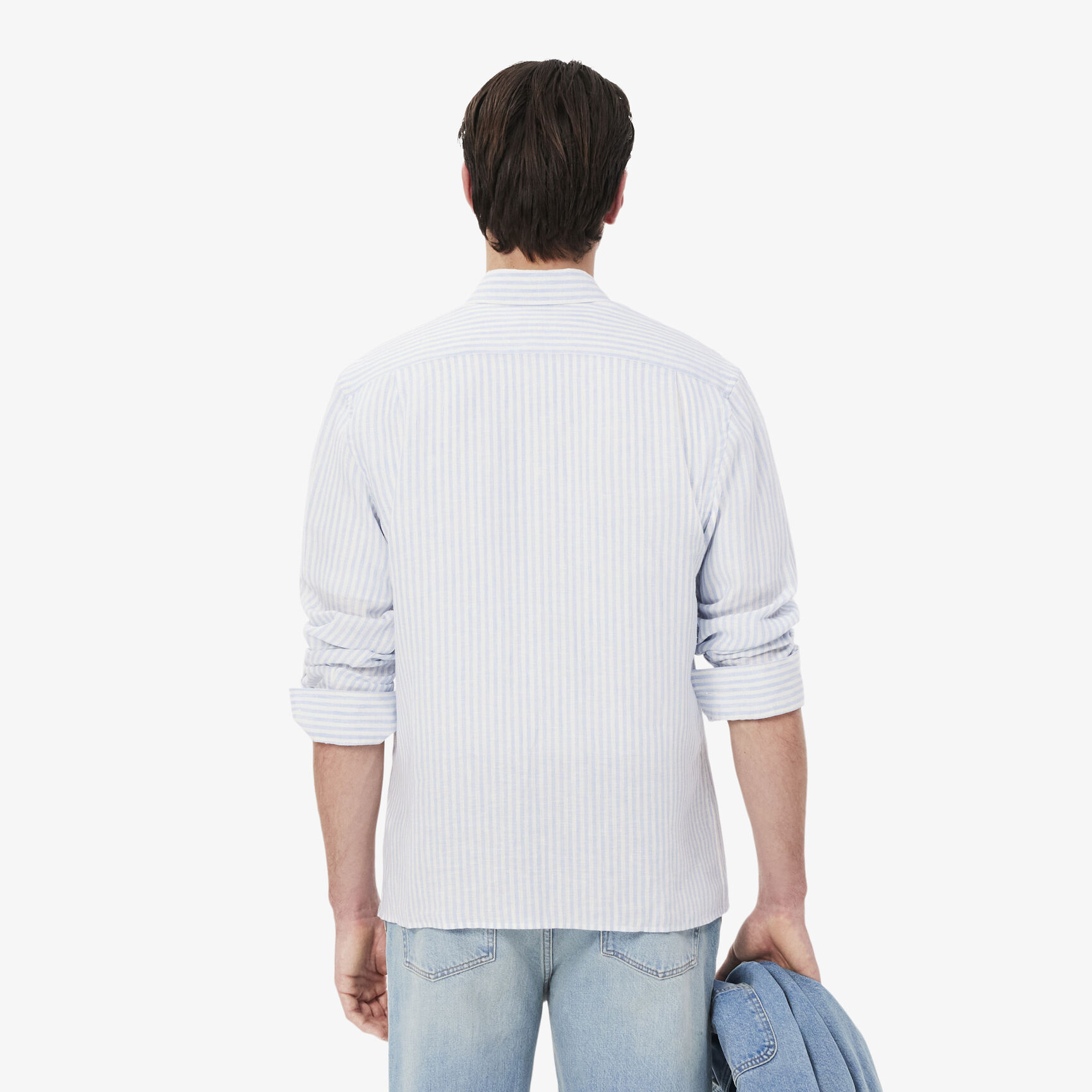 Regular Fit Striped Linen Shirt