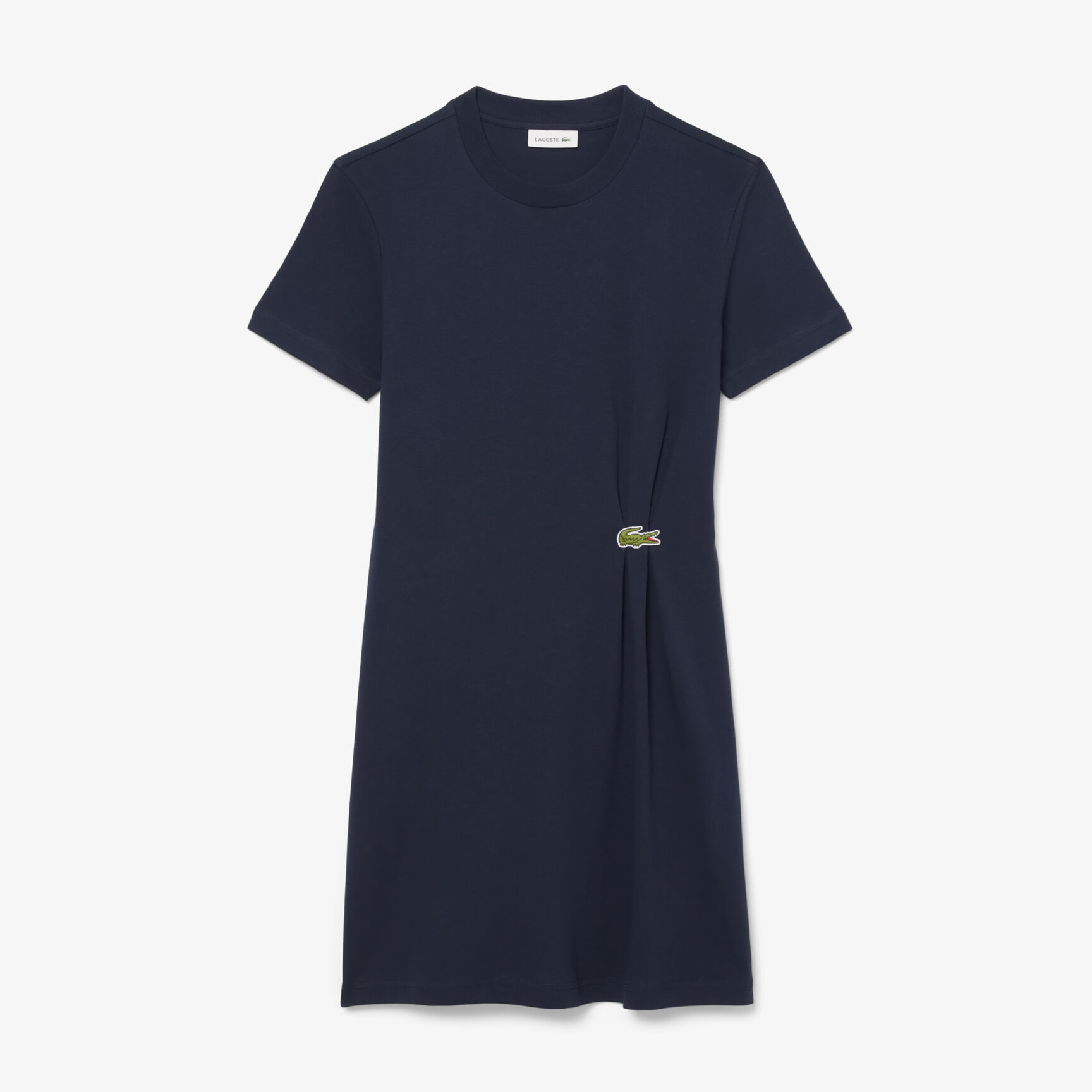Draped T-shirt Dress