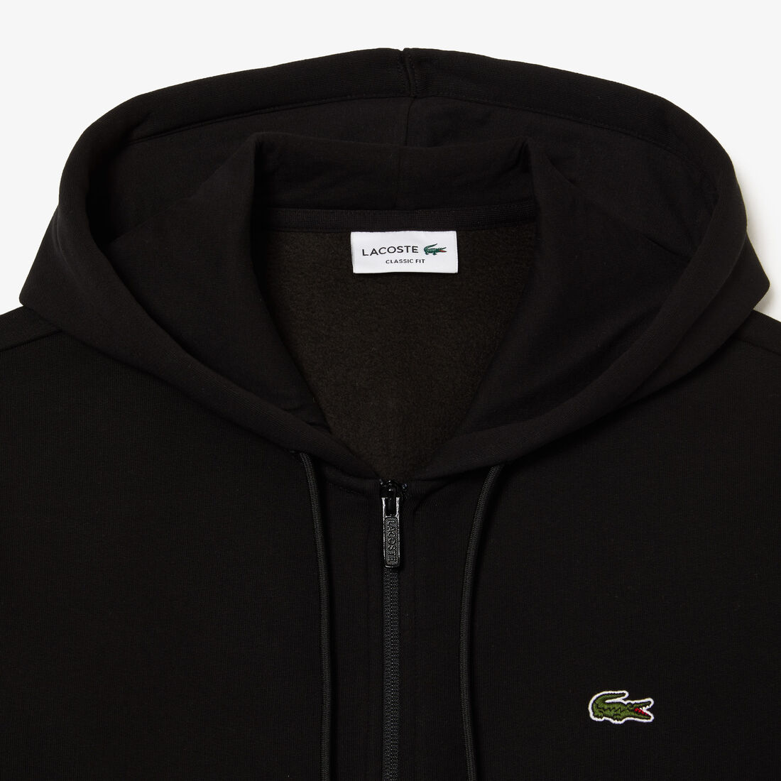Men's Lacoste Printed Bands Hooded Zip Sweatshirt Men's Lacoste Printed Bands Hooded Zip Sweatshirt