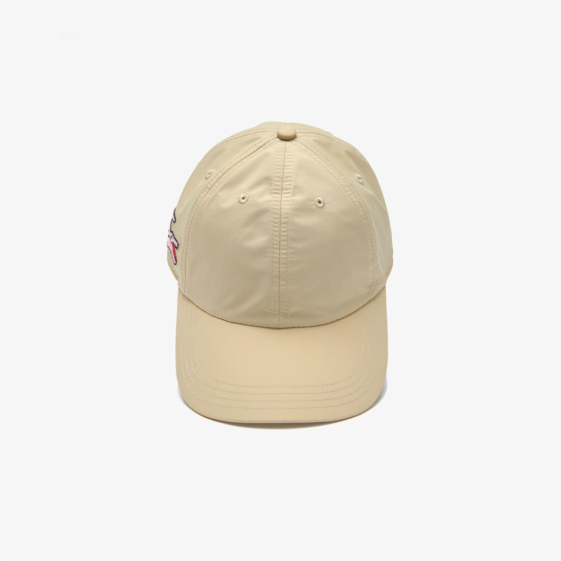 Women's Oversized Embroidered Crocodile Lightweight Nylon Cap Women's Oversized Embroidered Crocodile Lightweight Nylon Cap