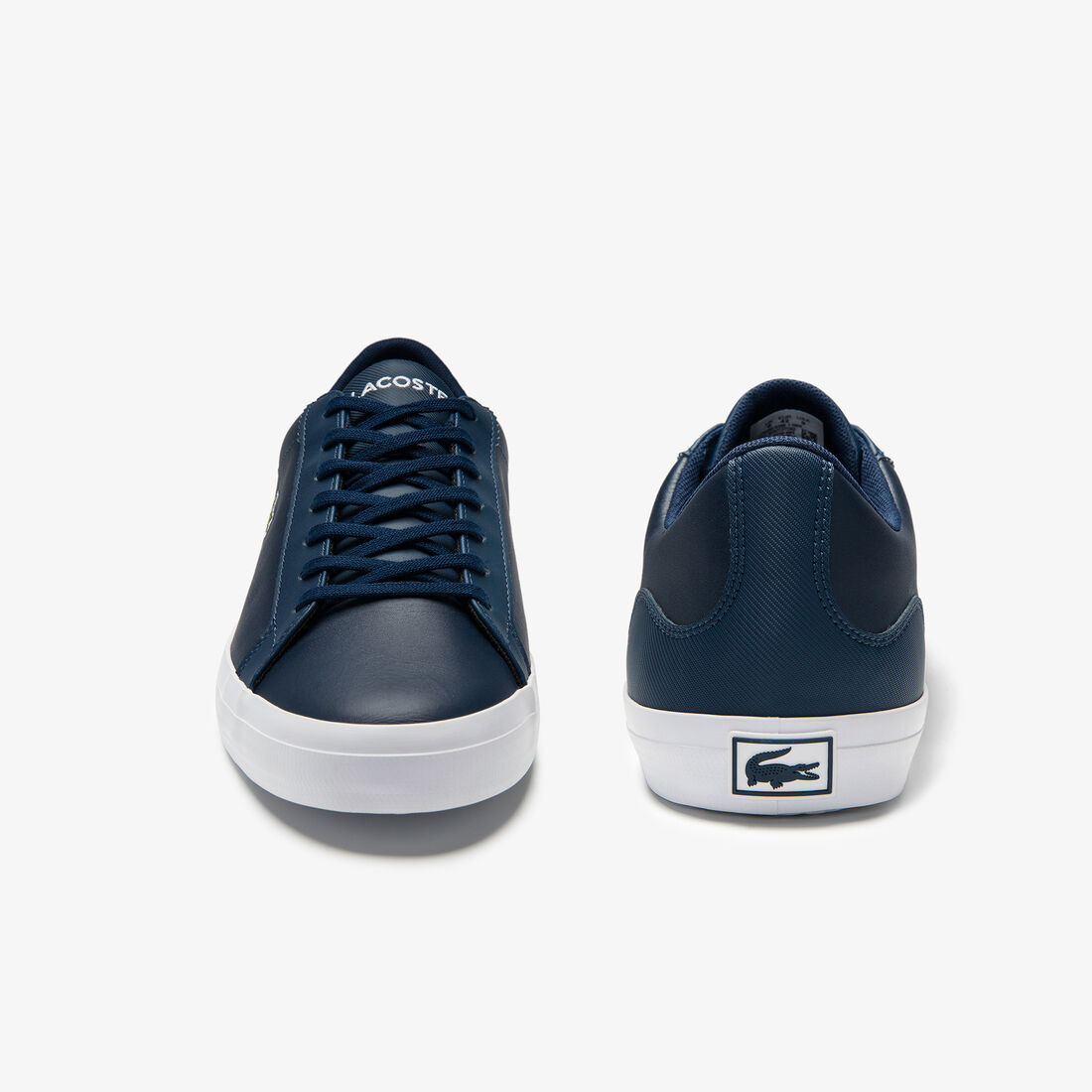 Men's Lerond Textured Leather and Synthetic Trainers Men's Lerond Textured Leather and Synthetic Trainers