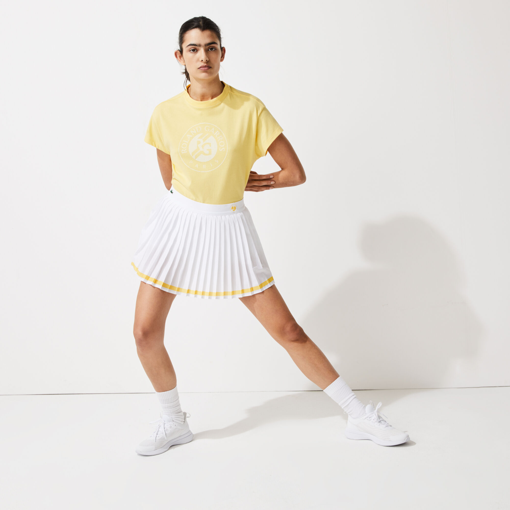 Women’s Lacoste SPORT French Open Edition Pleated Miniskirt