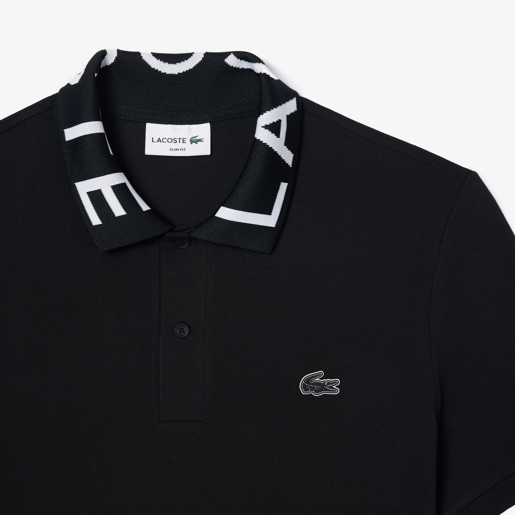 Lacoste Movement Jacquard Collar Polo Lacoste Movement Jacquard Collar Polo