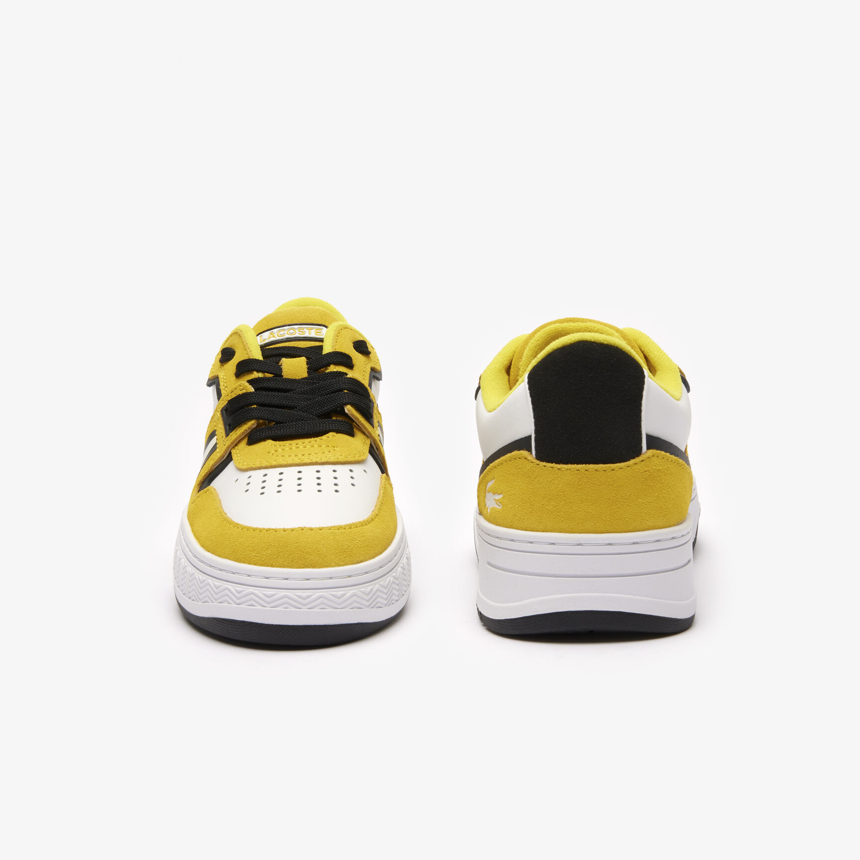 Women's L001 Coated Leather Trainers