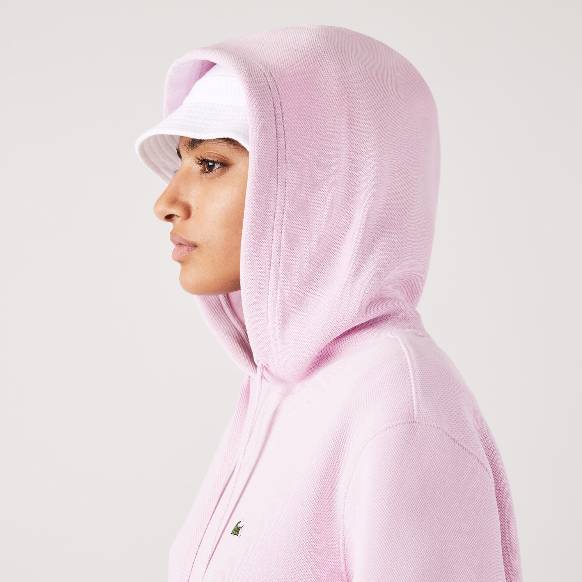 Buy Women's Loose Fit Cotton Blend Jogger Hoodie | Lacoste EG