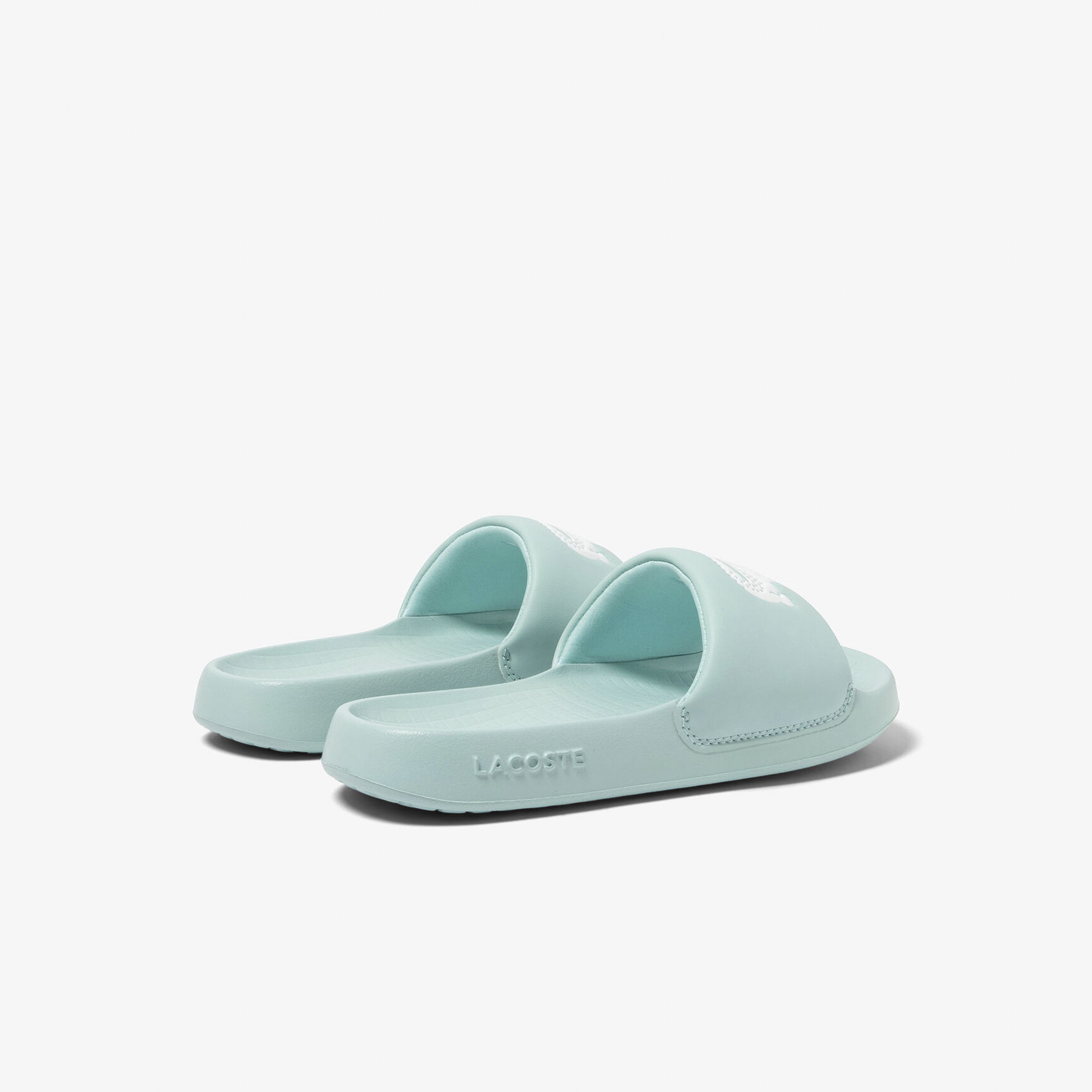 Women's Lacoste Croco 1.0 Synthetic Slides Women's Lacoste Croco 1.0 Synthetic Slides