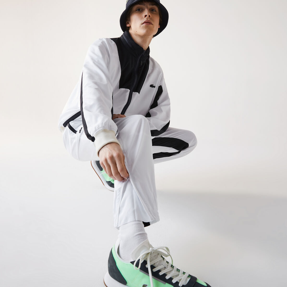 Men’s Lightweight Retro Style Colourblock Tracksuit Pants Men’s Lightweight Retro Style Colourblock Tracksuit Pants