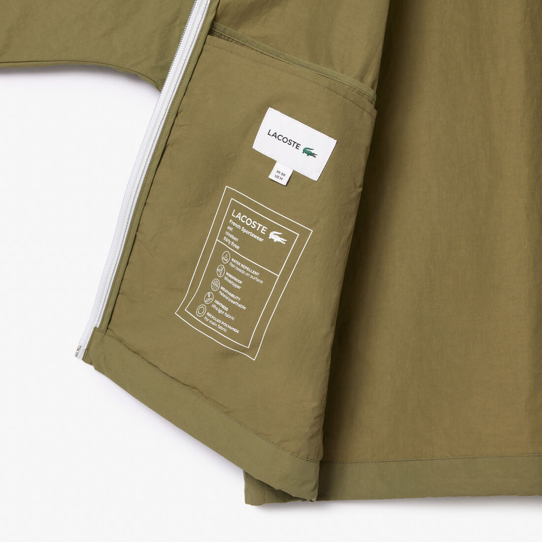 سترة واقية بغطاء رأس وقابلة للإزالة مقاومة للماء سترة واقية بغطاء رأس وقابلة للإزالة مقاومة للماء