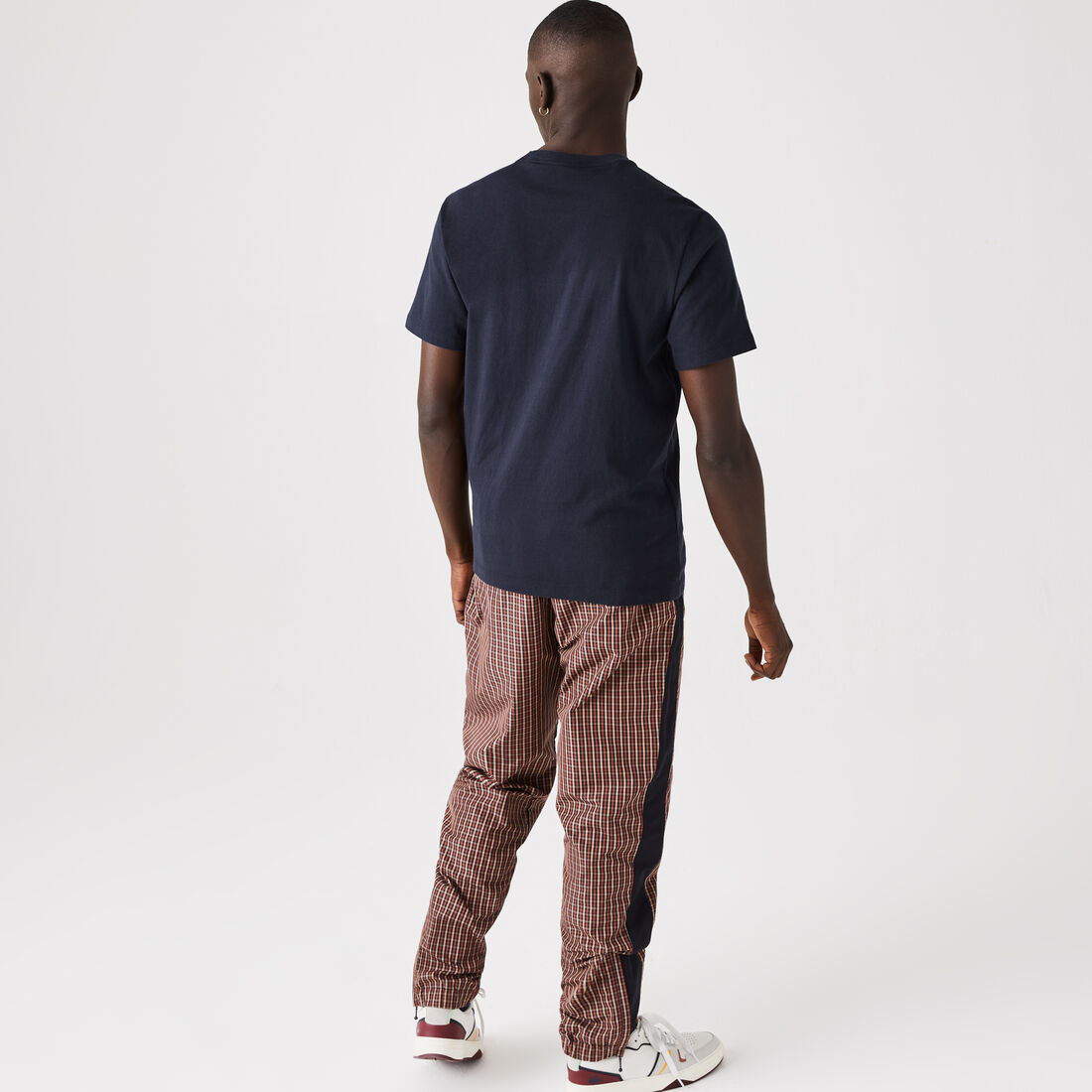 Men's Crew Neck Pennants L Badge Cotton T-Shirt Men's Crew Neck Pennants L Badge Cotton T-Shirt