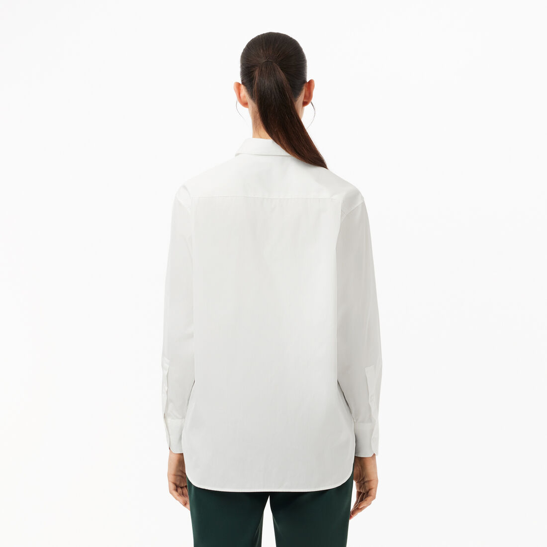 Oversized Fit Cotton Poplin Shirt Oversized Fit Cotton Poplin Shirt