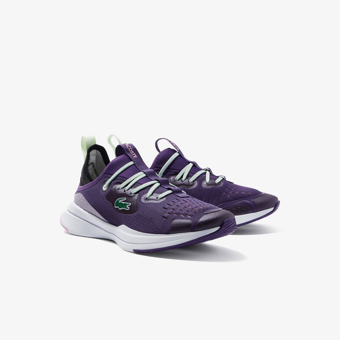 Women's Lacoste Run Spin Comfort Textile Tonal Sneakers Women's Lacoste Run Spin Comfort Textile Tonal Sneakers