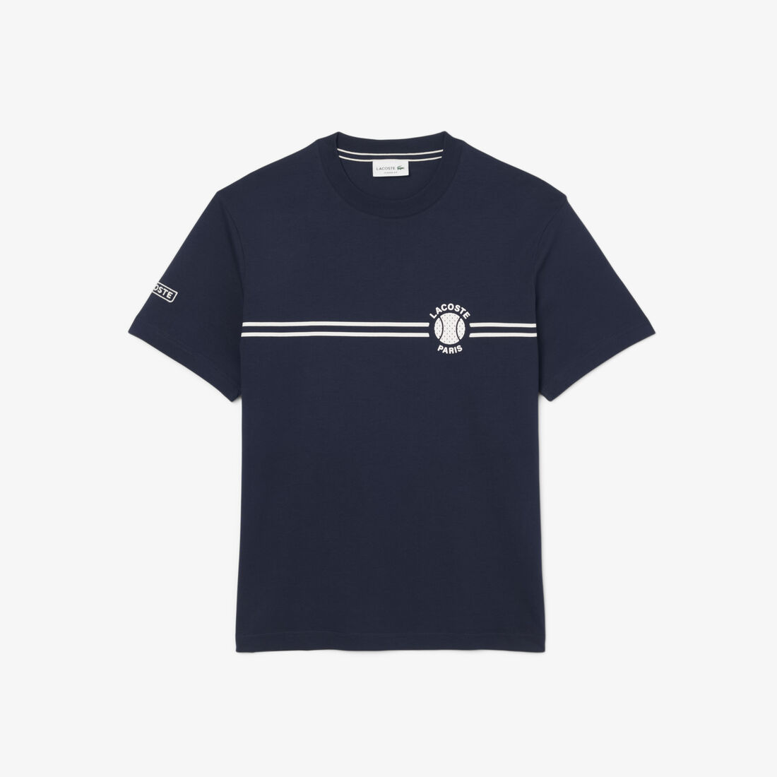 تي شيرت جيرسي قطني مطبوع ومطرز تي شيرت جيرسي قطني مطبوع ومطرز