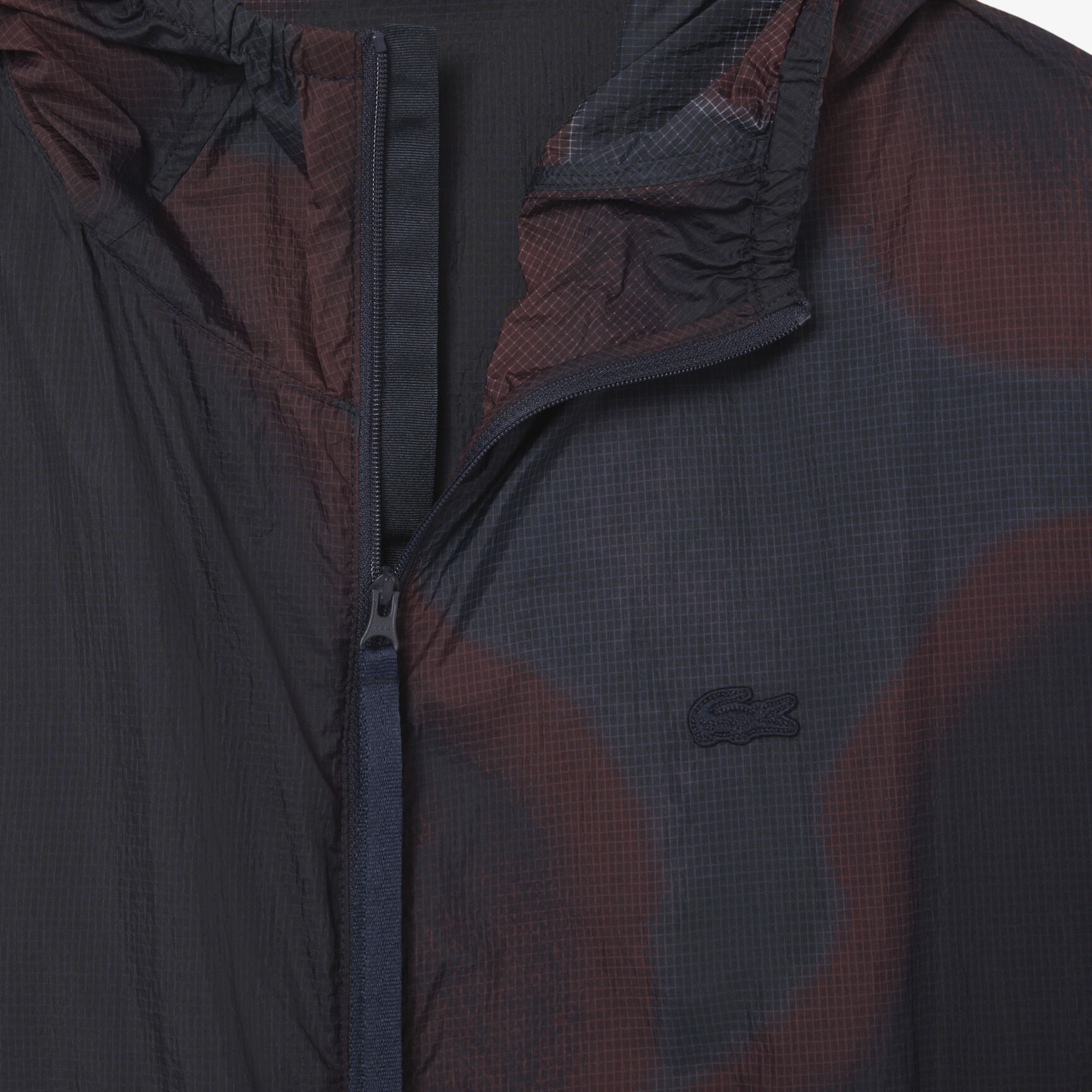 Ombre Print Ripstop Nylon Jacket