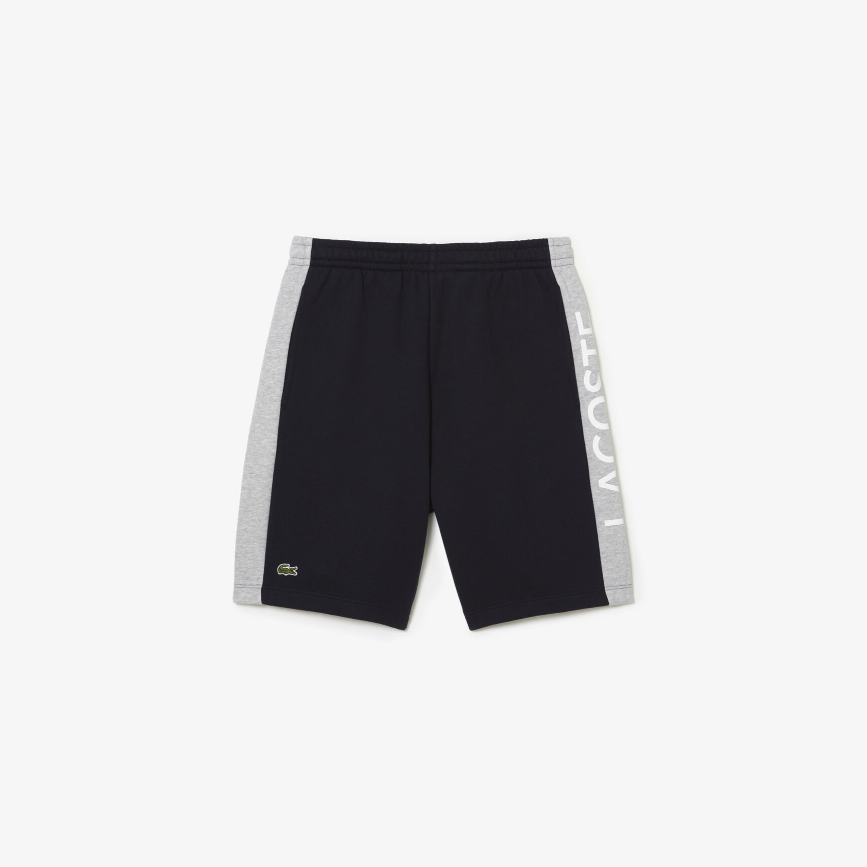 Men's Regular Fit Cotton Fleece Colourblock Shorts