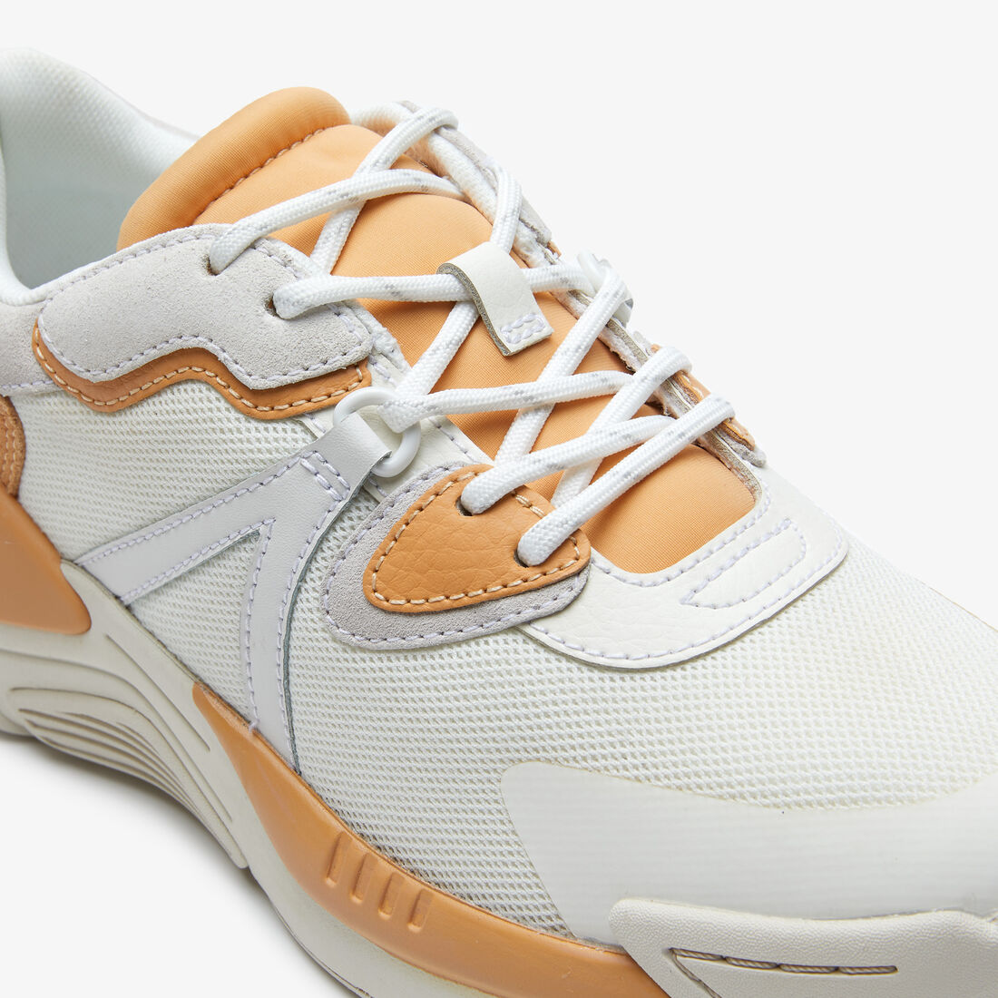 Women's Lacoste LW2 Xtra Leather Color-Pop Sneakers Women's Lacoste LW2 Xtra Leather Color-Pop Sneakers